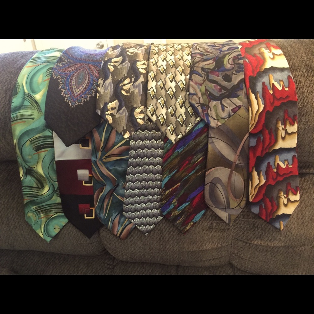 11 men’s ties for one fabulous price